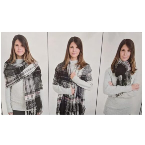 Emanuel Geraldo Women's Infinity Scarf, 2-Pack NWT - Picture 4 of 4